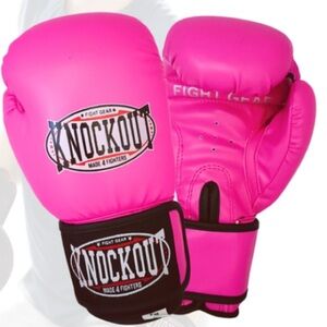 Knockout Boxing Gloves 12oz Muay Thai Kickboxing Training Sparring Glove New